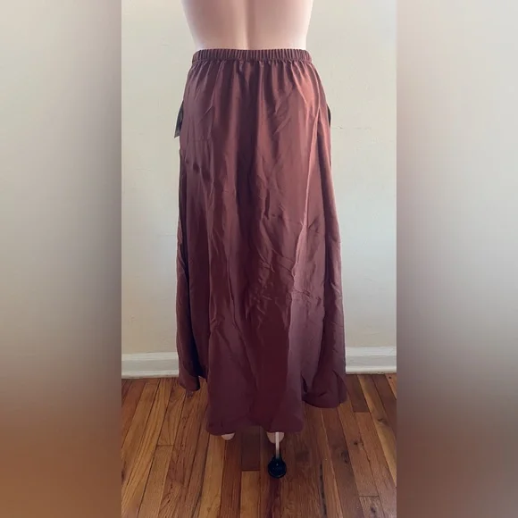 a new day Asymmetrical Brown Skirt - Picture 10 of 12